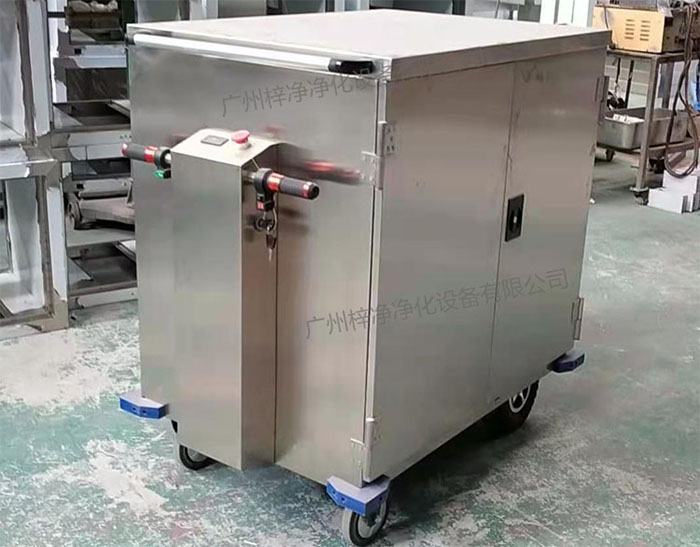 無菌物品電動運送車又稱為無菌物品運送車、無菌密封下送車、無菌物品回收車。